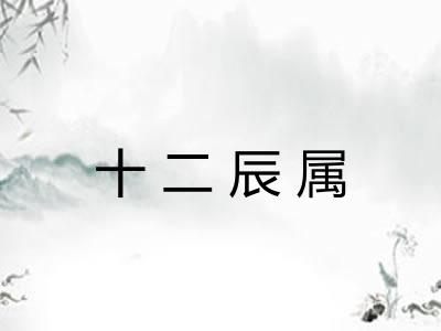 十二辰属