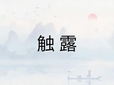 触露