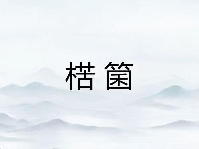 楛箘