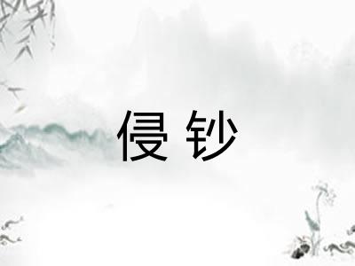 侵钞