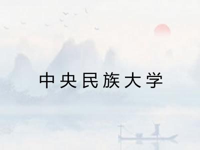 中央民族大学