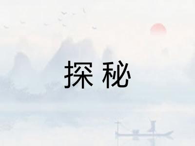 探秘