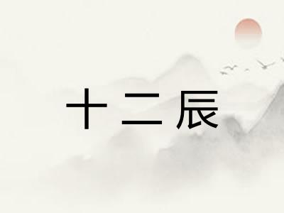 十二辰
