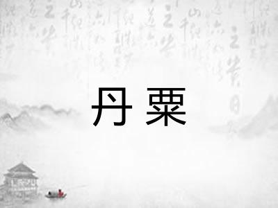 丹粟