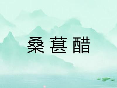桑葚醋
