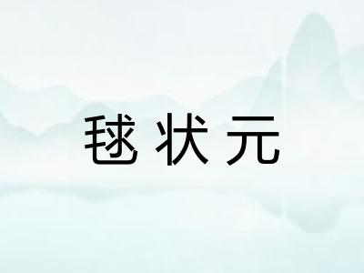 毬状元