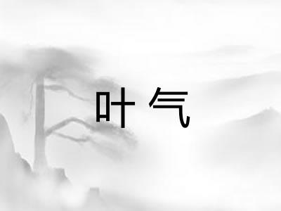 叶气