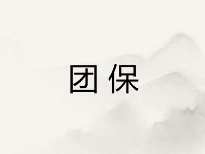 团保