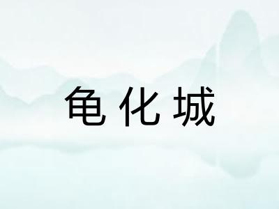 龟化城