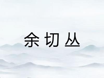 余切丛