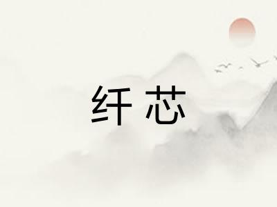 纤芯