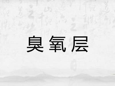 臭氧层