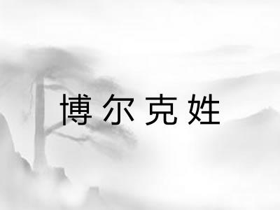 博尔克姓