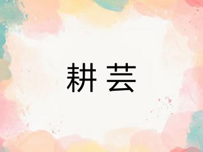 耕芸