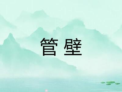 管壁