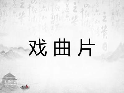 戏曲片