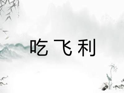吃飞利