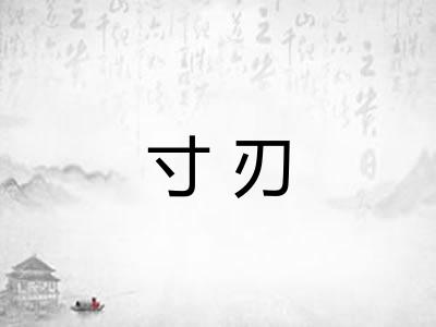 寸刃