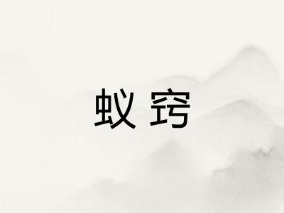 蚁窍