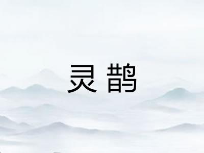 灵鹊