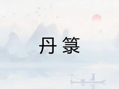丹箓