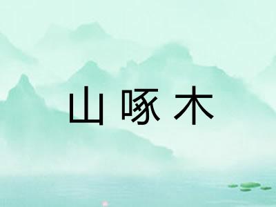 山啄木
