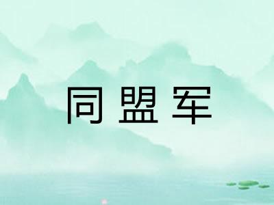 同盟军
