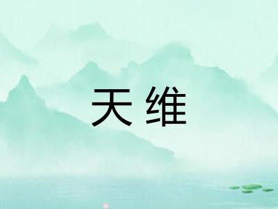 天维