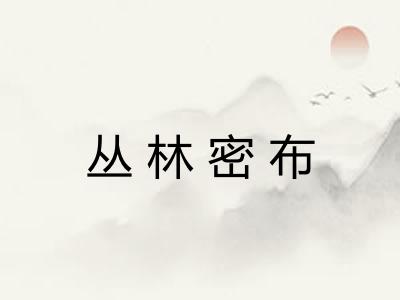 丛林密布