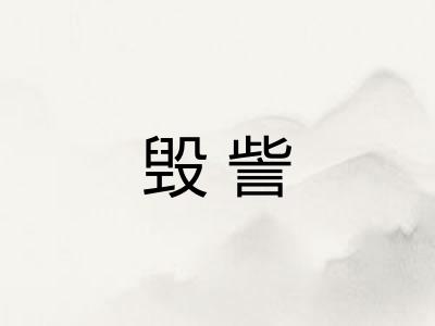 毁訾