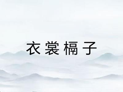 衣裳槅子
