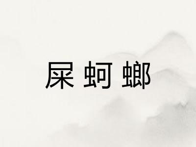 屎蚵螂