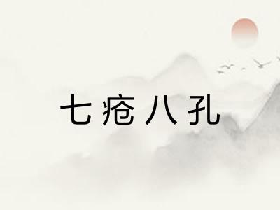 七疮八孔