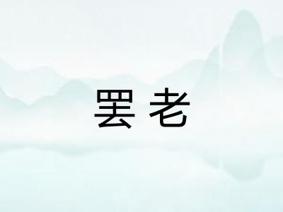 罢老
