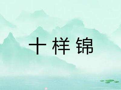 十样锦