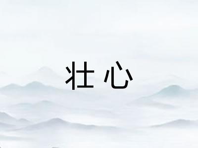 壮心