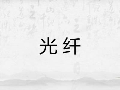 光纤