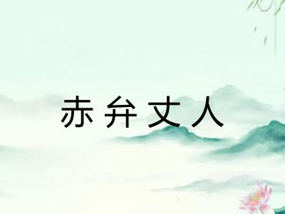 赤弁丈人