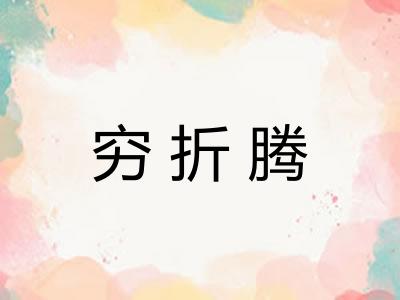 穷折腾