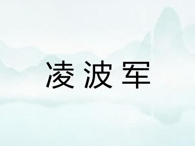 凌波军