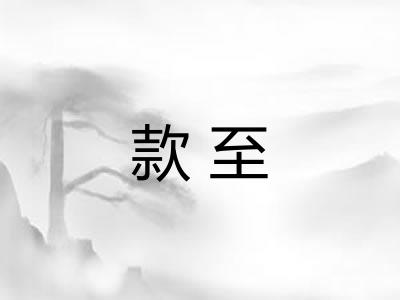 款至