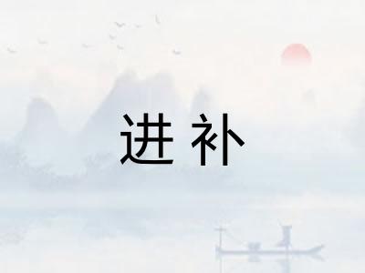 进补