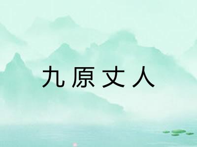 九原丈人