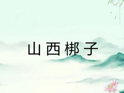 山西梆子