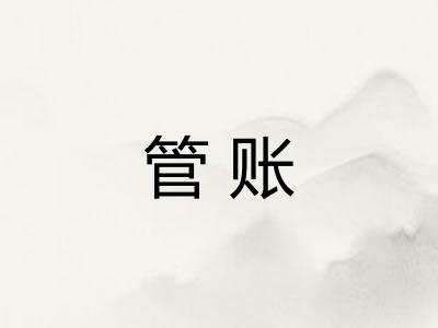 管账
