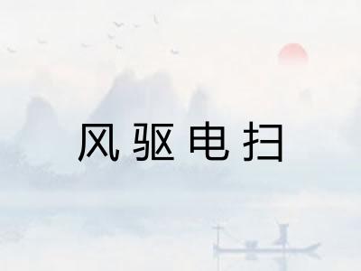 风驱电扫