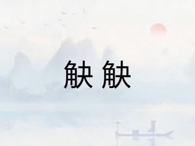 觖觖