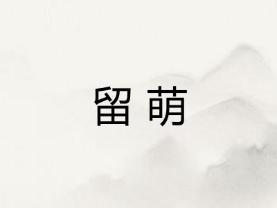 留萌