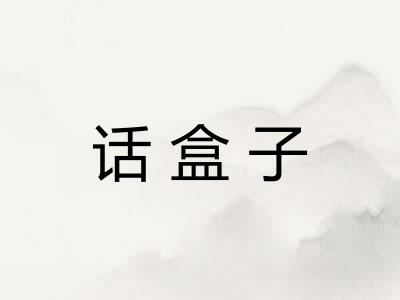 话盒子