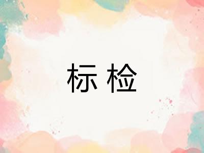 标检